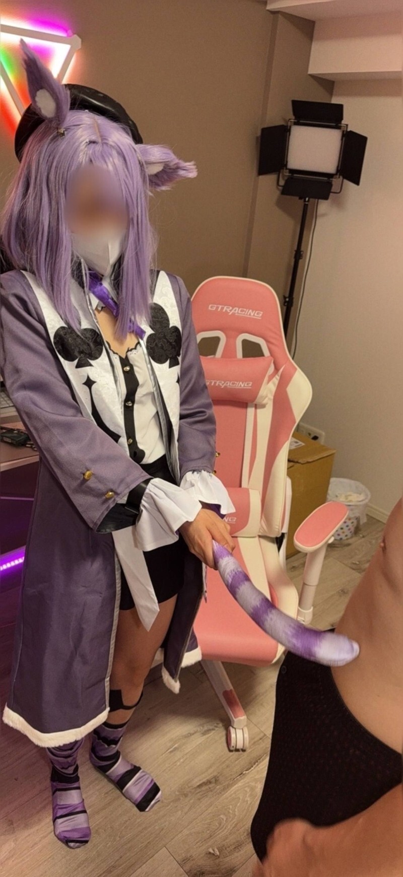 FC2-PPV-4809439 [Vtuber Neko○o○yu] Nhờ tiếp tục rèn luyện cơ bắp, Shizuku-chan đã được nâng cấp hơn nữa và thưởng cho các trinh nữ những chiếc bánh kem